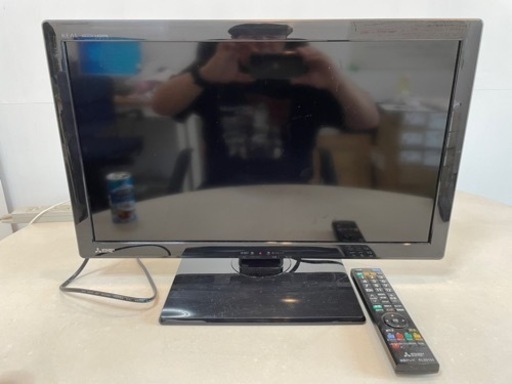 三菱 液晶カラーテレビ24型 リモコン付き