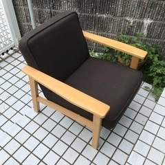 無印良品　ソファ　1シーター　定価35000円の画像