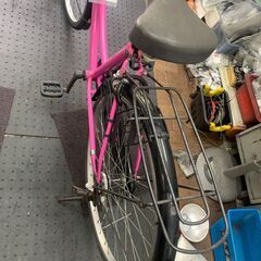 整備済み中古自転車　２６インチ　変速なしお値打ち自転車の画像