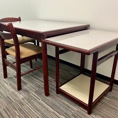 【ダイニングテーブルセット】カリモク 家具 和式 古風 ナチュラ...