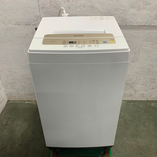 【IRIS OHYAMA】 アイリスオーヤマ 全自動電機洗濯機 5.0㎏ IAW-T502EN 2020年製