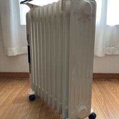 正常に作動するオイルヒーターを無料でお譲りします。の画像
