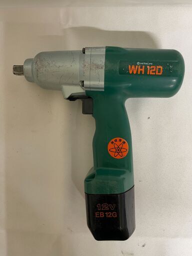 【北見市発】ヒタチ HITACHI 日立 12mmコードレスインパクトレンチ WH12D 年式不明 (D5213wY)