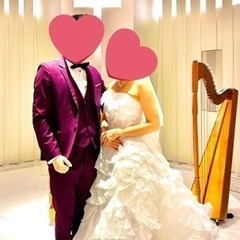 お譲りします　ウェディングドレス　前撮りで使用