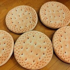 チェアパッド5個セット（円座クッション）の画像