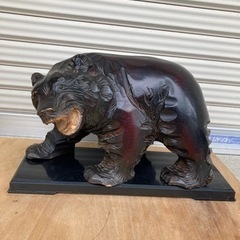 熊　クマ　くま　木彫り　置物