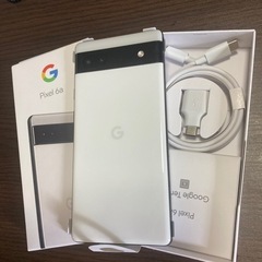 Google Pixel 6a】Chalk(白) 128GB 未使用