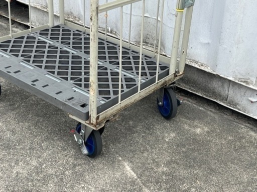 ④カゴ台車◇カゴ車◇用途色々◇ロールボックス◇自在二輪◇A146