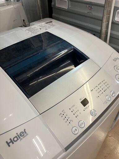 お買い得品☆ Haier 6kg 洗濯機 ハイアール JW-K60M 2017年  No.307● ※現金、クレジット、スマホ決済対応※