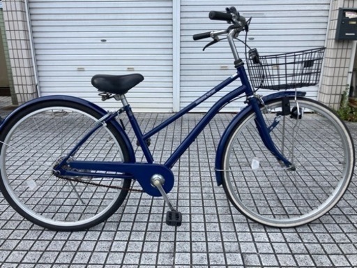 【26インチ自転車】サイクルベースあさひ製　変速なし　ライト、鍵新品❗️スペアキーあり　若林自転車　膳所店　SALE中❗️