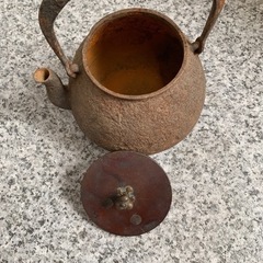 龍文堂　鉄瓶　の画像