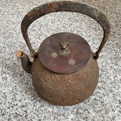 龍文堂　鉄瓶　の画像