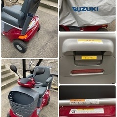 SUZUKI セニアカー 電動車椅子 ET4D9 ZBZ 美品　シニアカーの画像