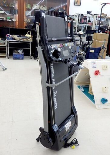北海道千歳市/恵庭市 アルインコ ランニングマシン1115 AFR1115 動作品 フィットネス 折り畳み式 最高速度10km/h 