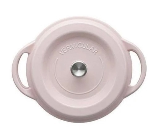 新品 未使用 バーミキュラ オーブンポット ラウンド 22cm パールピンク