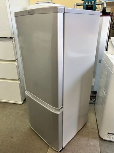 2020年製　三菱　ノンフロン冷凍冷蔵庫　MR-P15E-S1形■146L