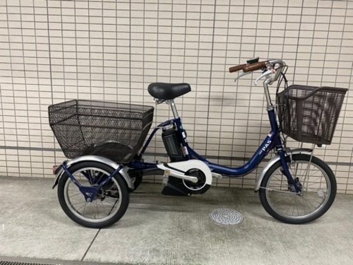 電動アジスト自転車　3輪車になります