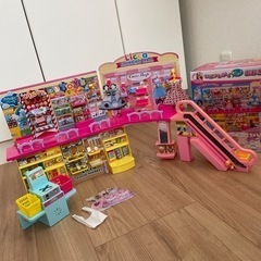 リカちゃん セルフレジでピッ! おおきなショッピングモール