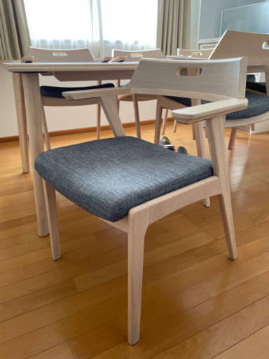 新品、未使用品　ダイニングテーブル　セット　ルンバ対応