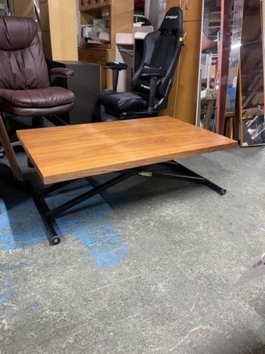 ?激安‼️ニトリ 昇降テーブル アルダー ライトブラウン?　B22