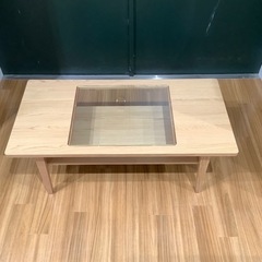 トレファク神戸南店】UNICO ローテーブル【取りに来られる方限定】