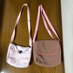 手作りもこもこバッグ　２個で500円