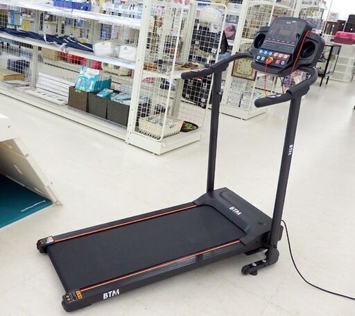 北海道千歳市/恵庭市 動作品 BMT 電動ルームランナー 3521 2018年製 折り畳み式 最高速度10km/h フィットネス