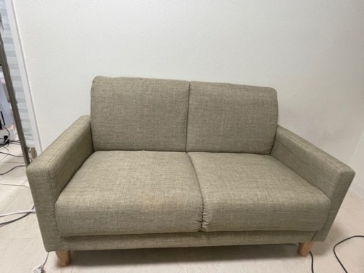 2人掛けソファー〔家具350〕