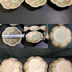 天釉　小鉢　六角　6枚入　和食器　の画像