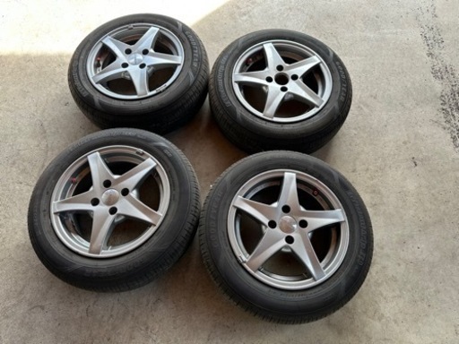 165/70R14 エンケイ GYEG01 エンケイアルミホイール 4本