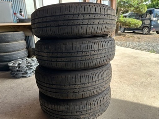 165/70R14 エンケイ GYEG01 エンケイアルミホイール 4本