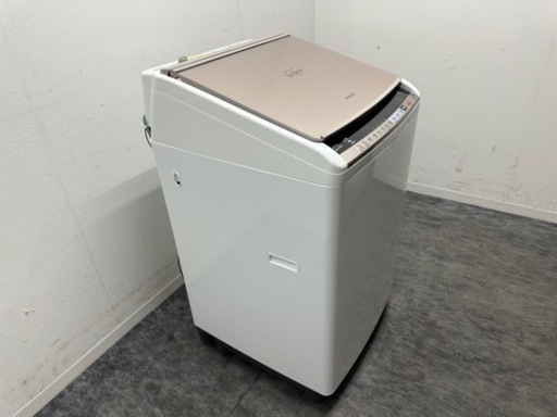 HITACHI　日立　洗濯８.０ｋｇ　乾燥４.５ｋｇ　ビートウォッシュ　温水ミスト　ナイアガラ　ＢＷ－ＤＶ８０Ｂ