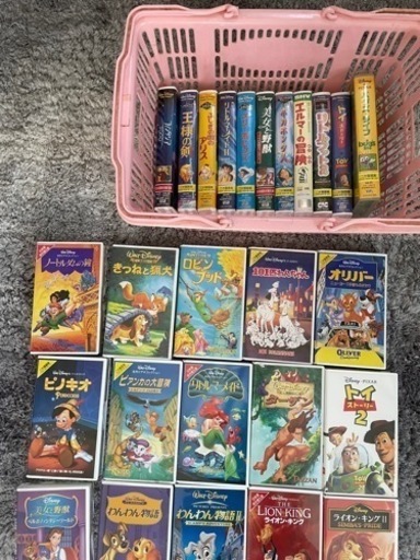 【ビデオテープ】ディズニー映画まとめ売り