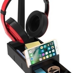 多機能ヘッドホンスタンド スマホホルダー