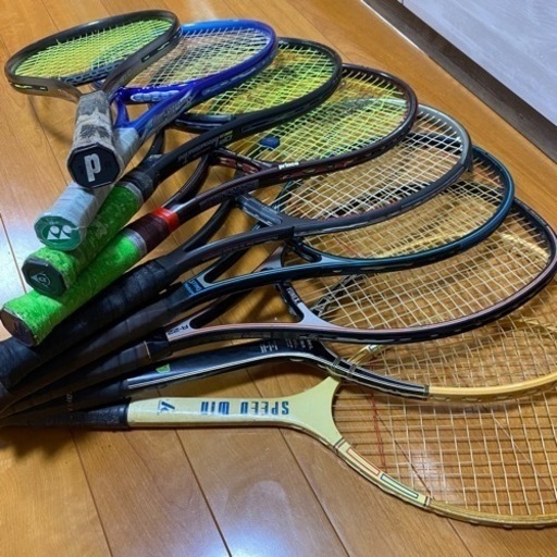 テニスラケット 9本 まとめ売り ボール2個付き