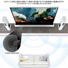プロジェクタースクリーン 用 110インチ VIVIDSTORM SINCE2004 長焦点用（BLACK）の画像