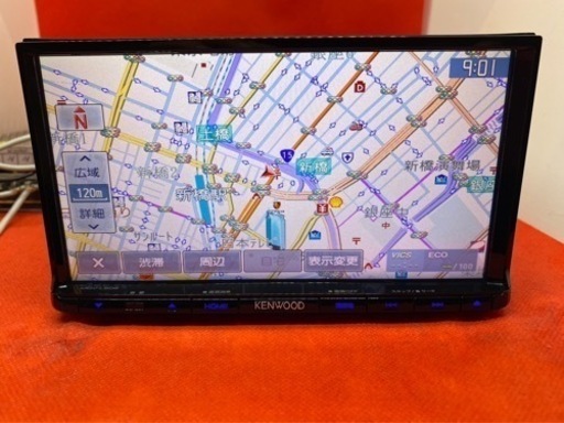 KENWOOD 上級　MDV-L502 フルセグ　2023地図　新品バックカメラ