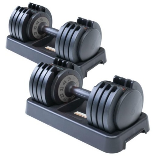 可変式ダンベル アジャスタブルダンベル 20kg×2セット(5kg 10kg 15kg 20kg) BODYRAJA 2個セット