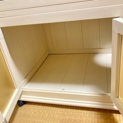 ペット用2段ケージ　組み立てのみ未使用品　天板に少々汚れありの画像