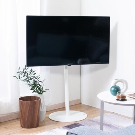 テレビスタンド　anatairo ホワイト