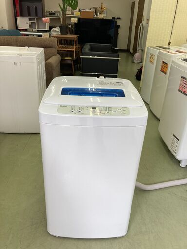 【リサイクルショップ　ピカソ　小松原】★分解洗浄済み★Haier ハイアール 4.2kg 全自動洗濯機 2018年製 JW-K42M-W★4479★