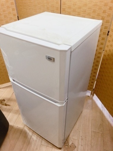 【引取】Haier ハイアール JR-N106H 2015年製 106L 冷凍冷蔵庫