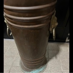 傘立て　ライオン　アンティーク風の画像