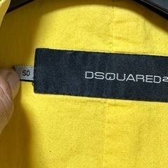 DSQUARED 黄色のジャケットお値下げしましたの画像