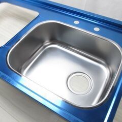 ステンレス流し台 4個セット シゲル工業 シンクトップ天板 キッチン 左シンク右シンク DIYの画像