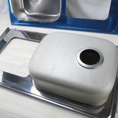 ステンレス流し台 4個セット シゲル工業 シンクトップ天板 キッチン 左シンク右シンク DIYの画像