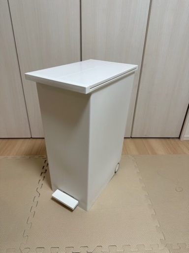 KEYUCA ケユカダストボックス LL ホワイト ゴミ箱 42L