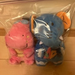 たべっ子どうぶつ　ナムコ限定　ぬいぐるみ　2つの画像