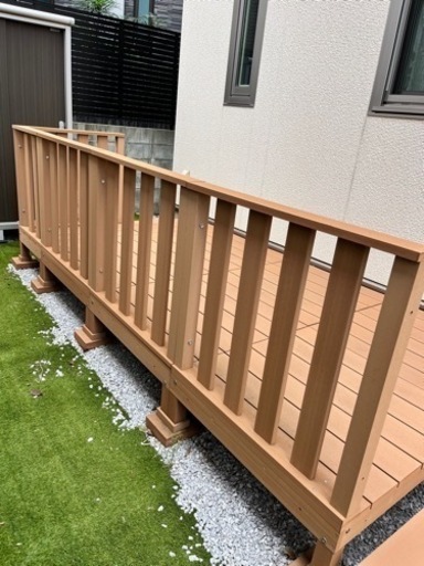 アイウッドデッキ 人工木製 ナチュラル 330cm×180cm