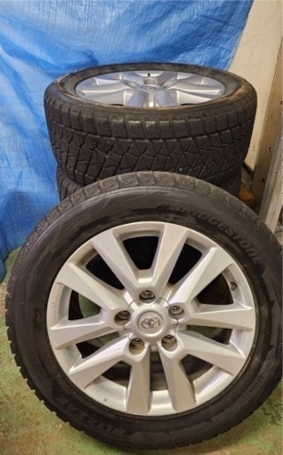 ランドクルーザー（ランクル）200 純正ホイール＋スタッドレスタイヤ4本セット‼️